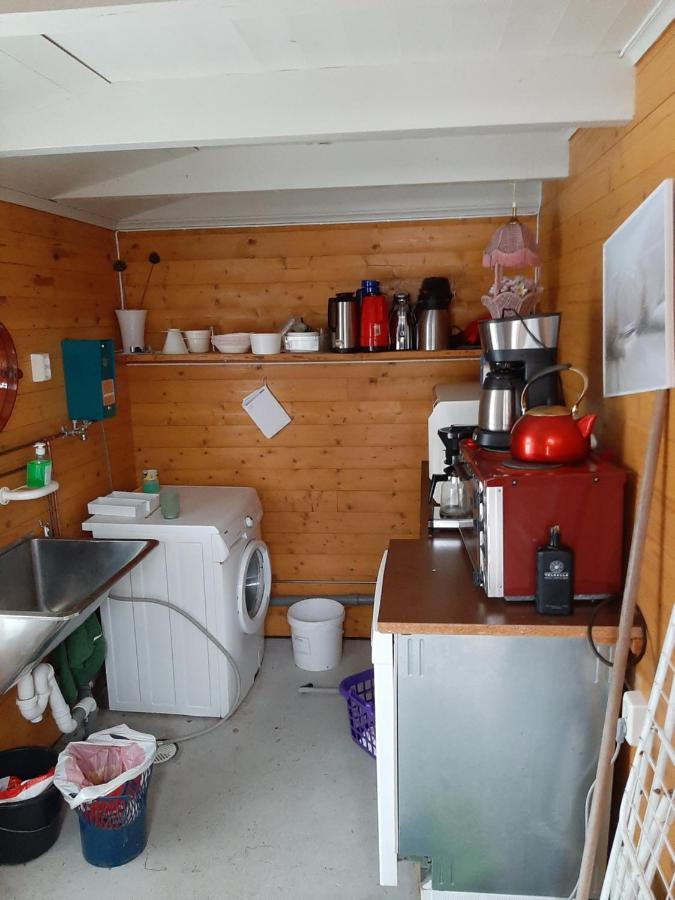 Kvamshaugen Hytter Luster Buitenkant foto