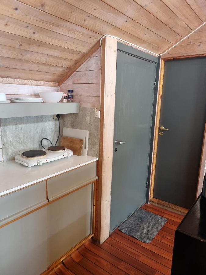 Kvamshaugen Hytter Luster Buitenkant foto