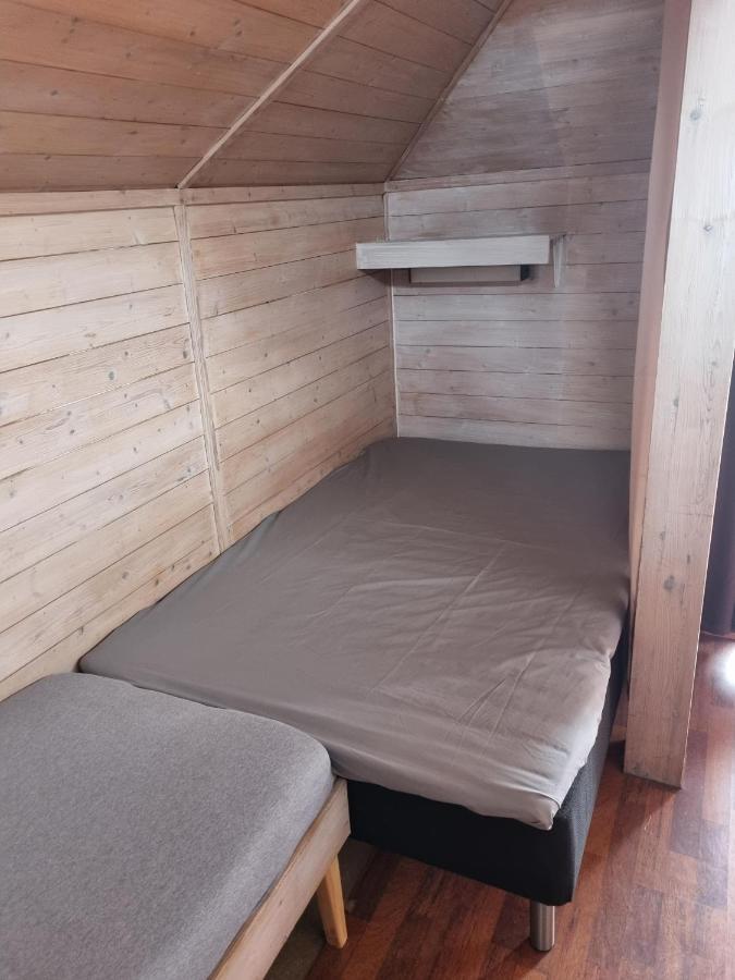 Kvamshaugen Hytter Luster Buitenkant foto