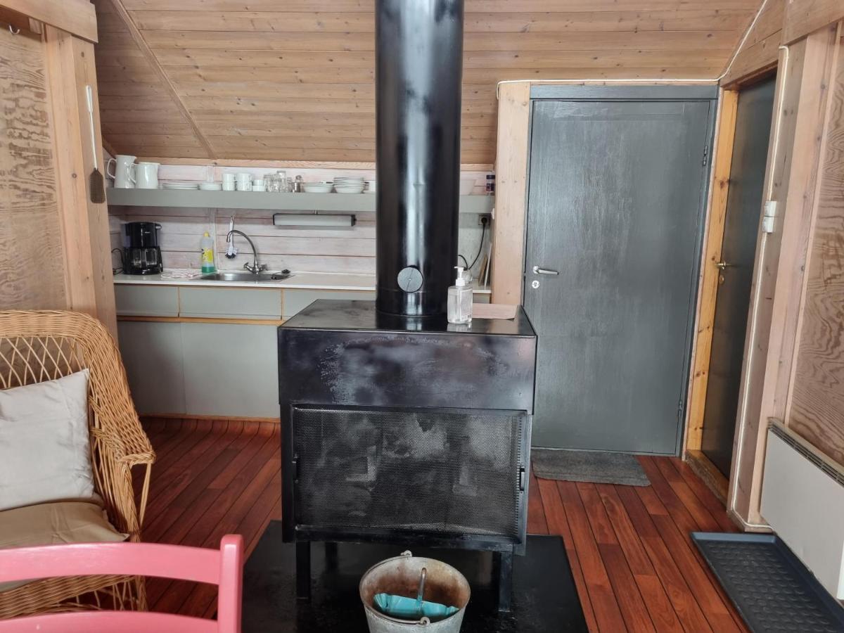 Kvamshaugen Hytter Luster Buitenkant foto